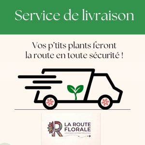 La route florale pour livraison de fleurs au Québec